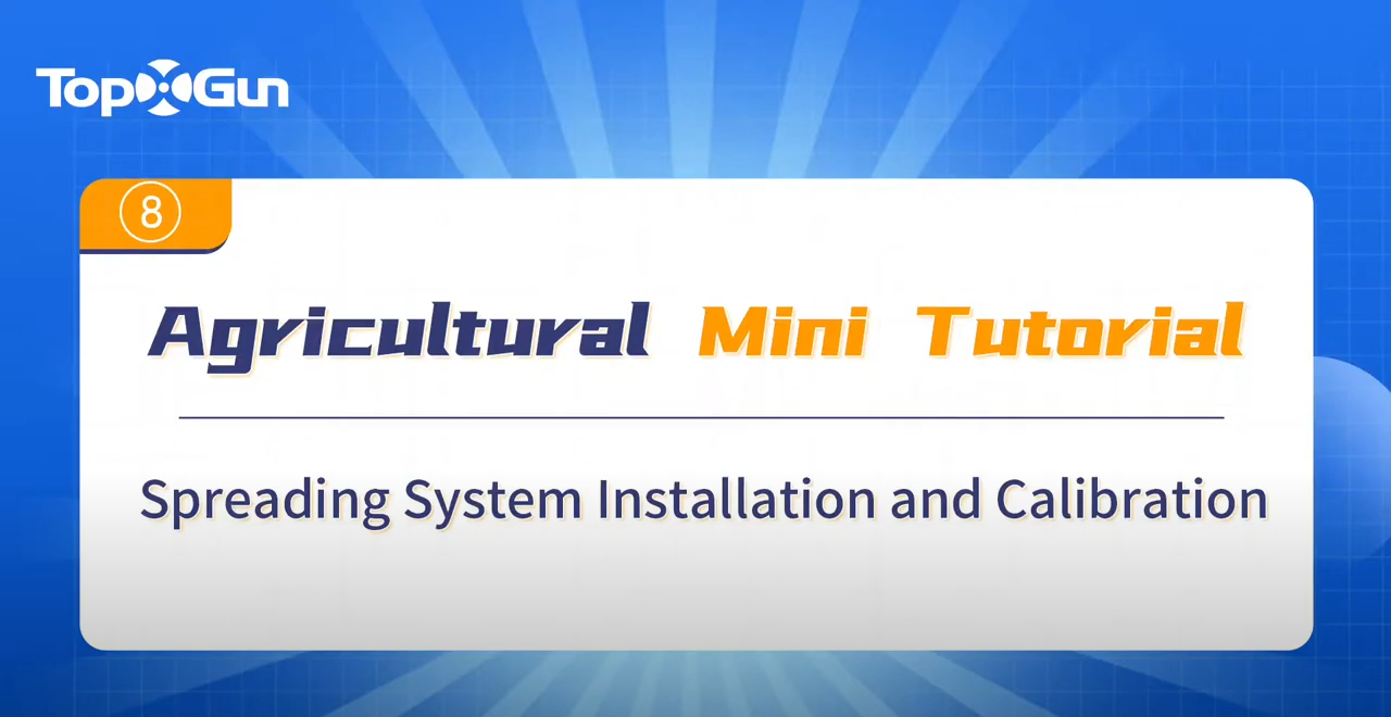 Minitutorial de TopXGun | Instalación y calibración del sistema de esparcimiento