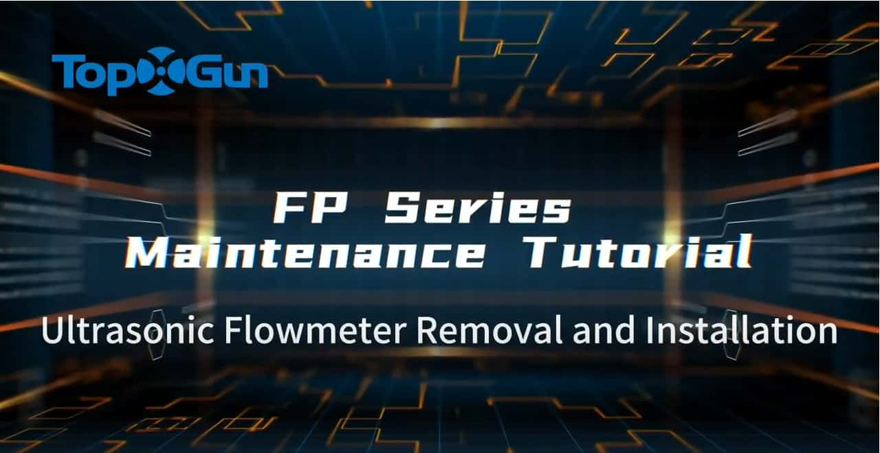 Tutorial de mantenimiento | Extracción e instalación del caudalímetro ultrasónico