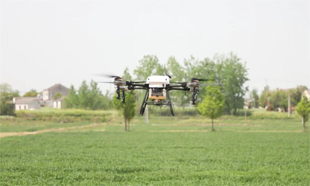Los drones agrícolas Topxgun participan en la campaña 
