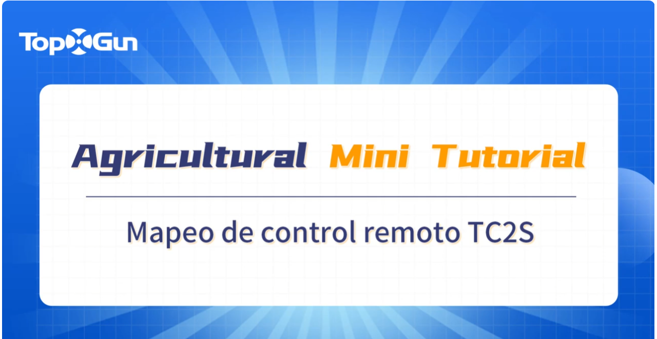 Mapeo de Control Remoto TC2S del Drone FP400 de Topxgun