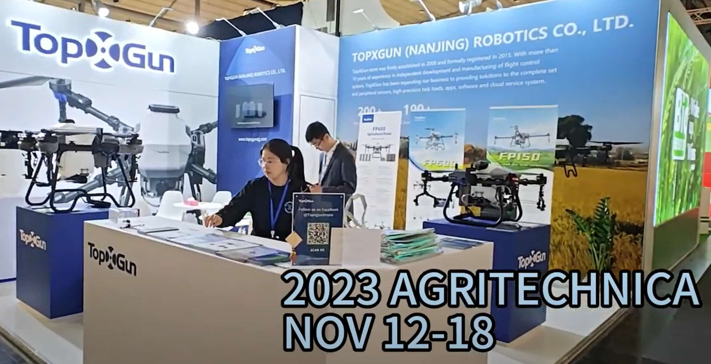 Topxgun at Agritechnica 2023 Hanover Germany