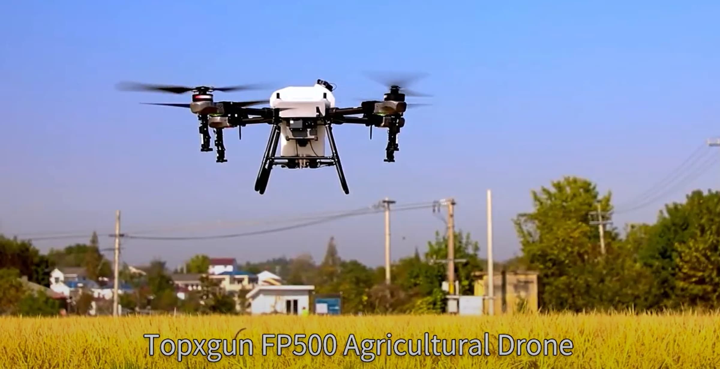 Topxgun FP500 Agricultural Drone for Spraying, Spreading, Seeding & More Max 40kg Payload