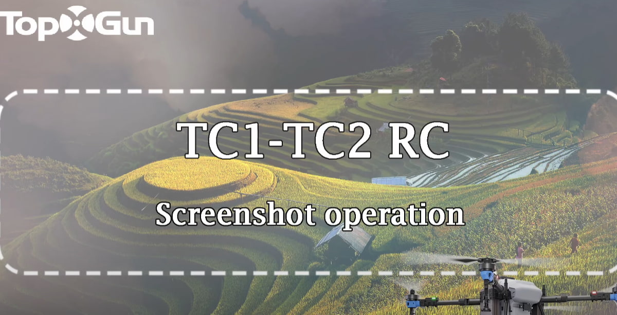 Tutorial de Topxgun | Captura de pantalla del control remoto - Control remoto TC1/TC2S