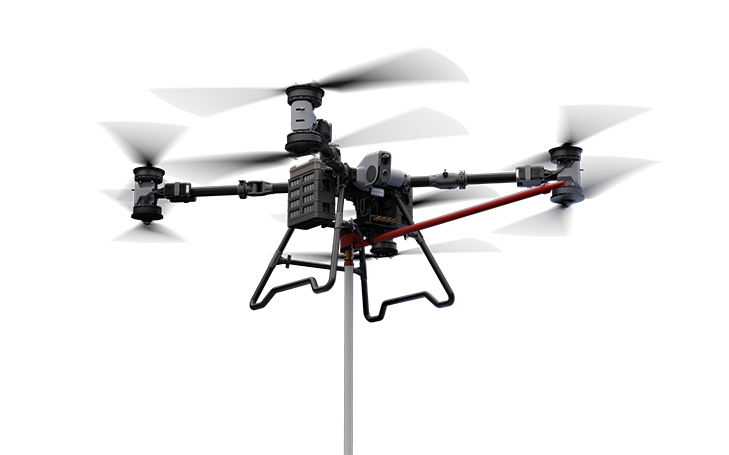 Dron de extinción de incendios Y160